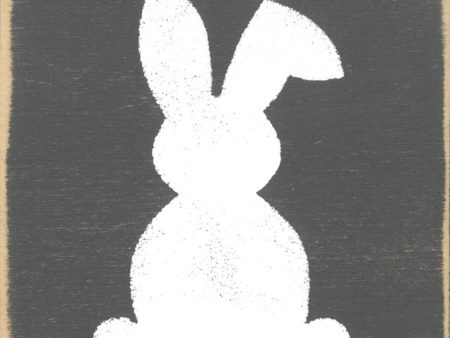 Cottontail (Granite) Handmade Mini Sign Supply