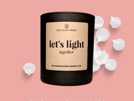 LET S LIGHT TOGETHER IN BLACK MATT Discount