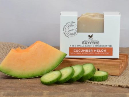 Cucumber Melon Handmade Hand & Body Soap Discount