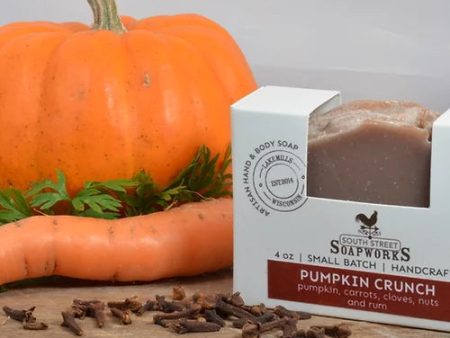 Pumpkin Crunch Handmade Hand & Body Soap Fashion