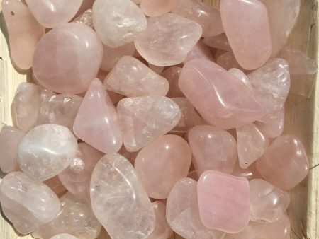 Rose Quartz Tumbles Hot on Sale