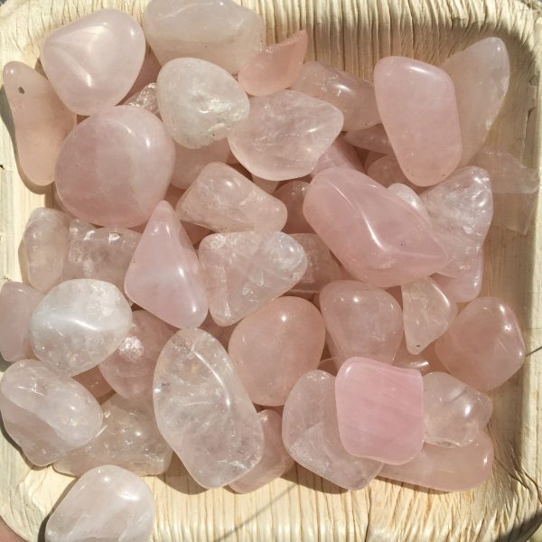 Rose Quartz Tumbles Hot on Sale