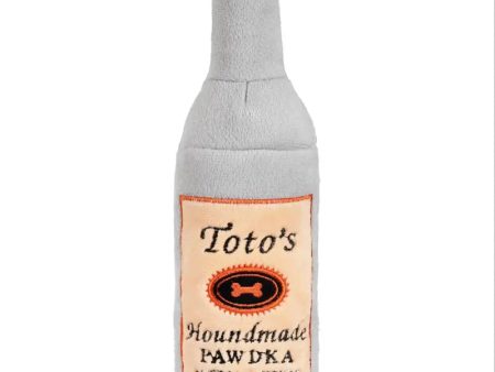 Toto s Handmade Vodka Bottle Dog Toy With Squeaker For Discount