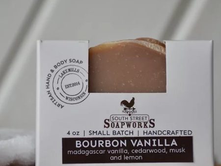 Bourbon Vanilla Handmade Hand & Body Soap Cheap