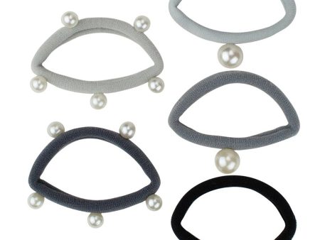 Pearl Hair Ties For Cheap