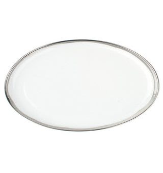 Small Platter with Platinum Rim For Cheap