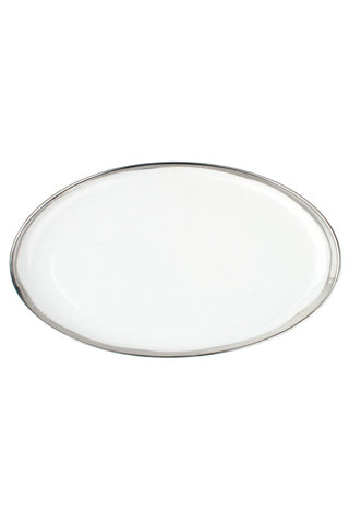 Small Platter with Platinum Rim For Cheap