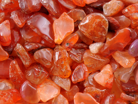 CARNELIAN CHIPS 100 g Hot on Sale