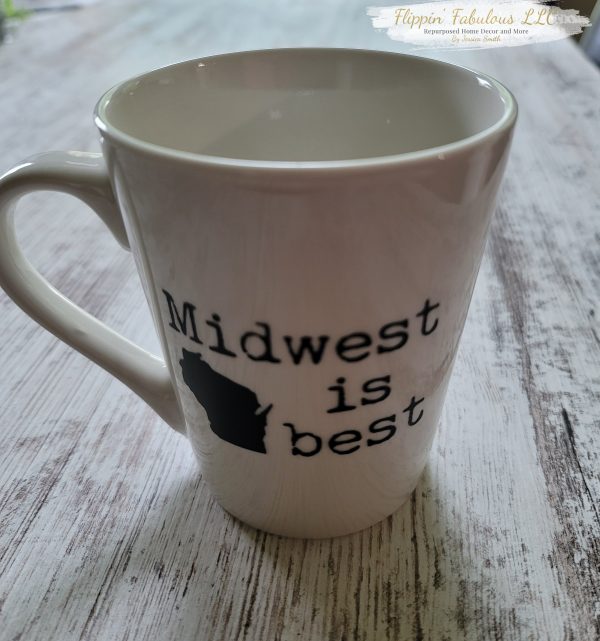 Midwest Is Best - Wisconsin Handmade Mug ***CUSTOMIZABLE*** For Cheap