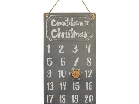 Christmas Countdown Calendar With Magnet Hot on Sale