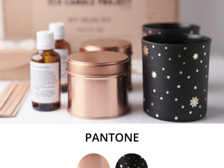 LUXURY CANDLE KIT ROSE GOLD STAR Online