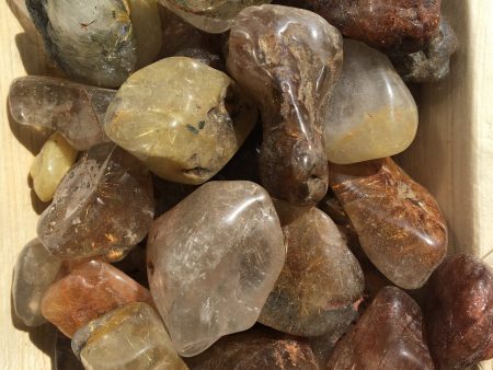 Rutilated Quartz Tumbles For Cheap